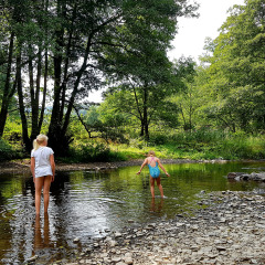Fiume - Voda-Tent - Camping Vallee de L_Our - Untereisenbach - Vianden - Lussemburgo