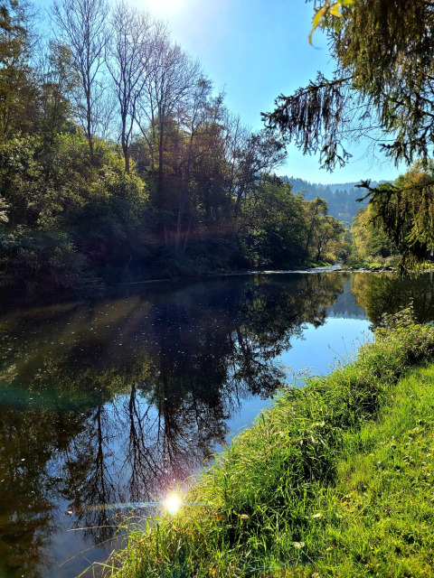 Udsigt - Voda-Tent - Camping Vallee de L_Our - Untereisenbach - Vianden - Luxembourg