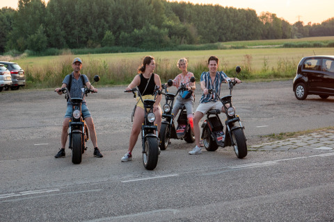 E-bike - Vodatent - Camping de Tolbrug - Bergharen - Gelderland - Pays-Bas