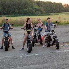 E-bike - Vodatent - Camping de Tolbrug - Bergharen - Güeldres - Países Bajos