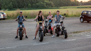 E-bike - Vodatent - Camping de Tolbrug - Bergharen - Güeldres - Países Bajos