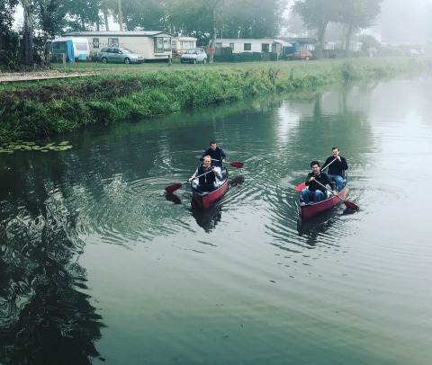 Kanoën - Vodatent - Camping de Tolbrug  - Bergharen - Gelderland - Nederland