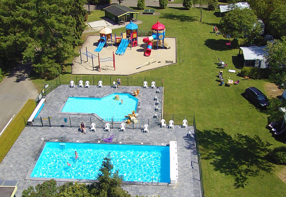Swimmingpool - Vodatent - Camping de Zeven Heuveltjes - Ees - Drenthe - Holland