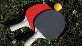 Table tennis - Vodatent - Camping de Zeven Heuveltjes - Ees - Drenthe - Netherlands