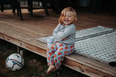 Safari tent and child - Vodatent - Camping Emmen - Schoonebeek - Drenthe - Netherlands