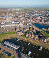 Overview locatie - Houseboats Lemmer - Lemmer, Friesland, Nederland