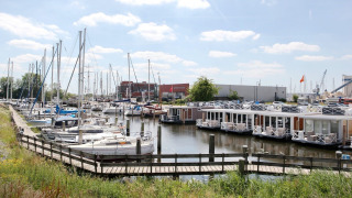 Puerto - Casas flotantes Lemmer - Lemmer, Frisia, Países Bajos (1)