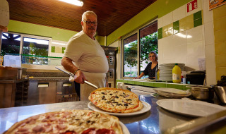 Pizzeria - Camping Le Coin Tranquille - Villatent - Les Abrets, Auvergne-Rhône-Alpes, Frankrig