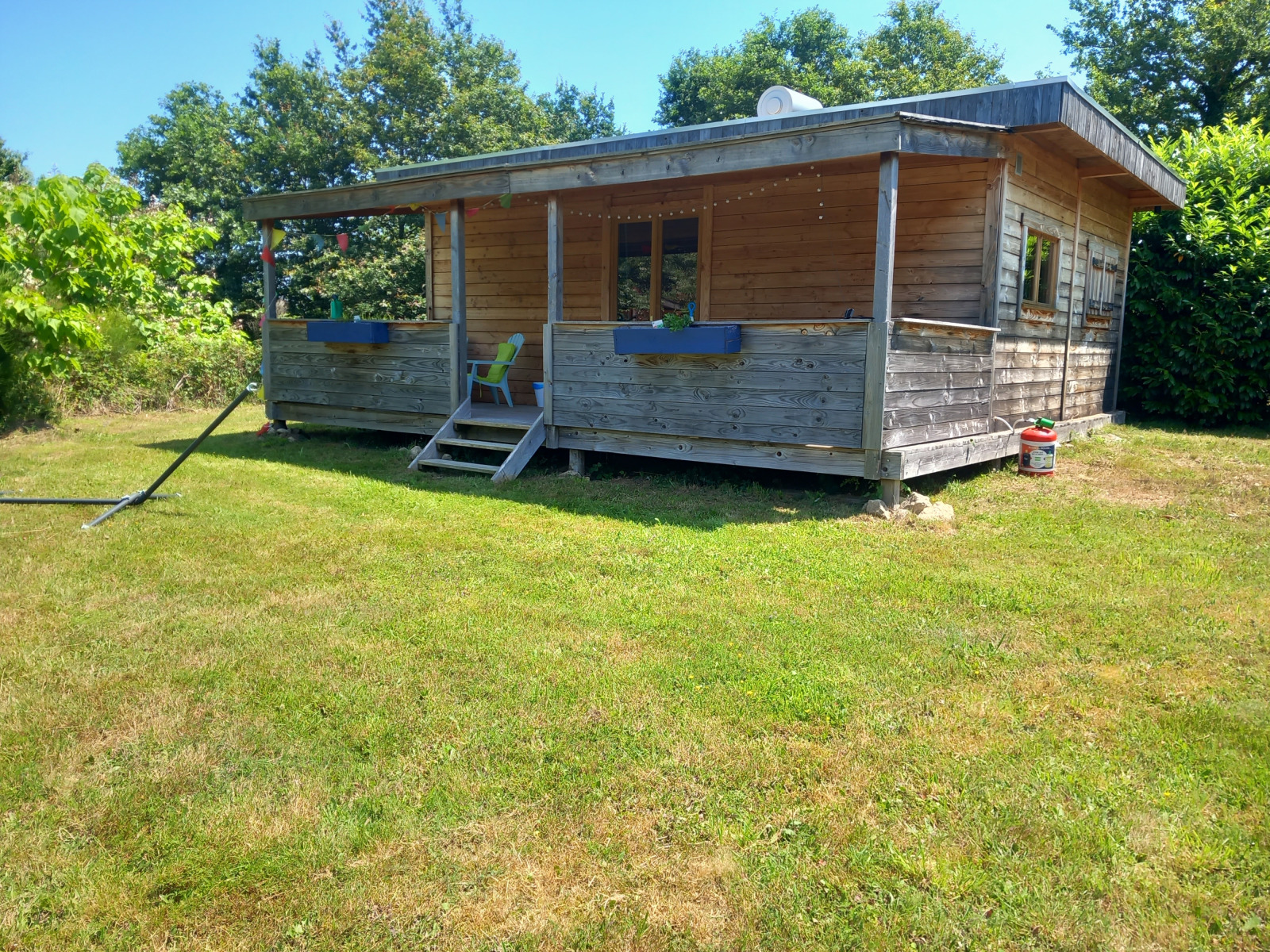 Zelfvoorzienende, luxe eco-chalet