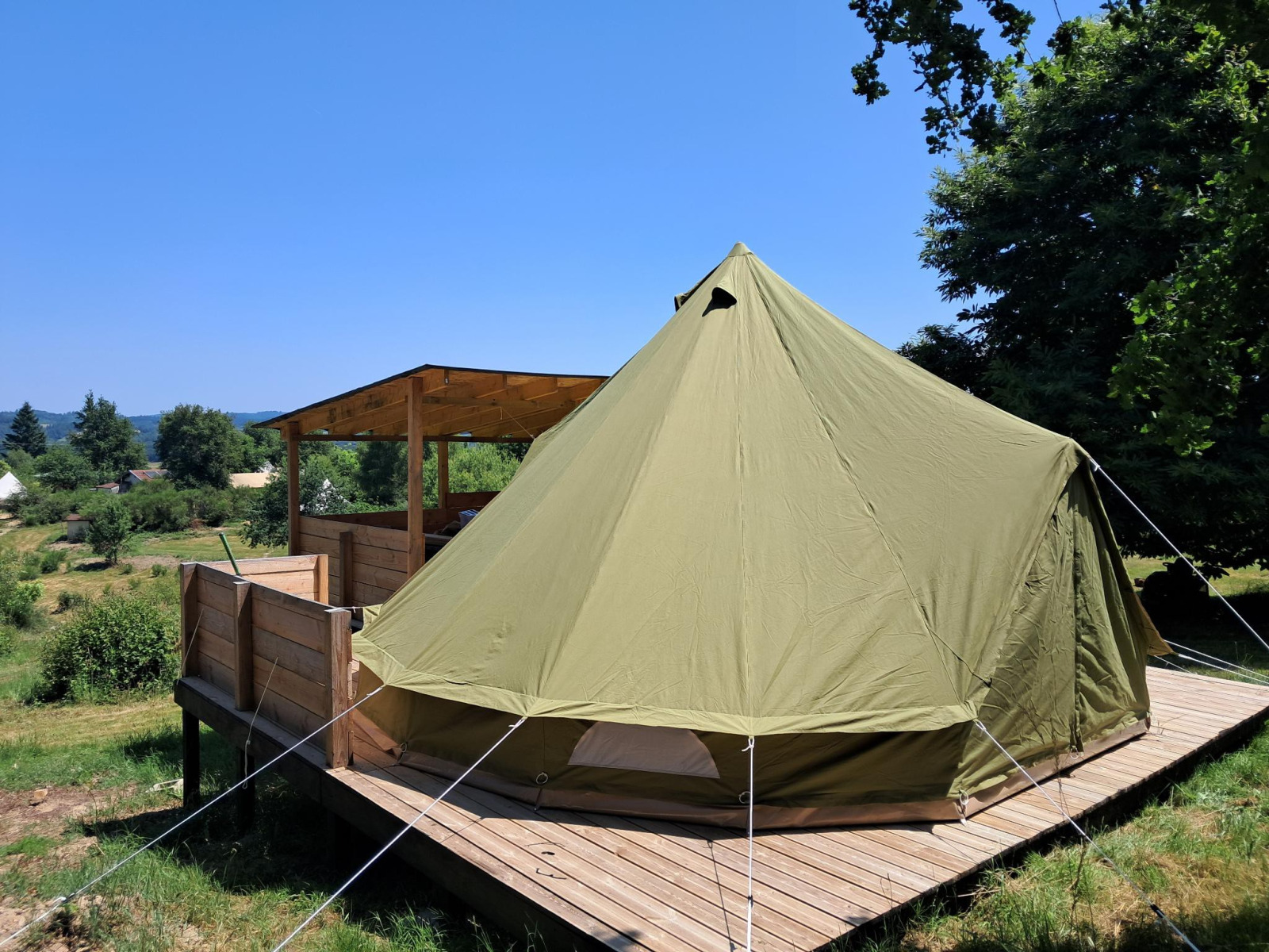 Bell tent 6M - Nouvelle-Aquitaine