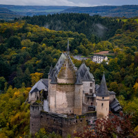 Château de Vianden - Vodatent - Camping Vallée de L_Our - Untereisenbach - Vianden - Luxembourg