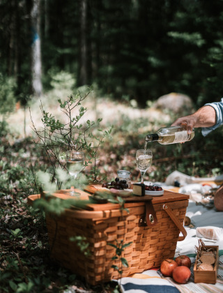 Picknick - Vodatent - Recreatiepark de Wrange - Doetinchem - Gelderland - Niederlande