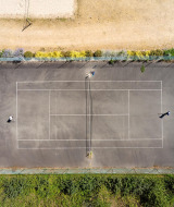 Tennisplatz - Camping La Bretonnière - Villatent - Saint Julien des Landes, Pays de la Loire, Frankreich
