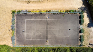 Tennis court - Camping La Bretonnière - Villatent - Saint Julien des Landes, Pays de la Loire, France