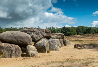 Hunebedden - Vodatent - Vakantiepark Drentse Weelde - Hoogersmilde - Drenthe - Nederland