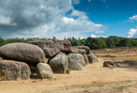 Hunebedden - Vodatent - Vakantiepark Drentse Weelde - Hoogersmilde - Drenthe - Netherlands
