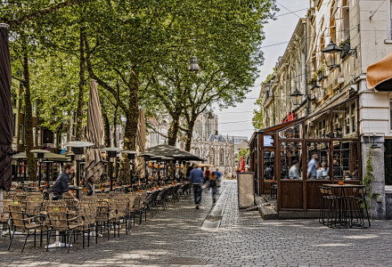 Big torTerrace Breda - Vodatent - Camping de Heerlijkheid Vorenseinde - Rucphen - Noord-Brabant - Niederlande