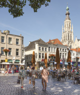 Plein Breda - Vodatent - Camping de Heerlijkheid Vorenseinde - Rucphen - Noord-Brabant - Niederlande