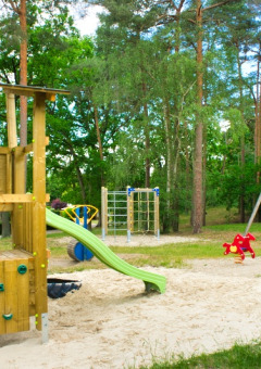 Spielplatz - Voda-Zelt - Camping Aller-Leine-Tal - Essel-Engehausen - Niedersachsen - Deutschland