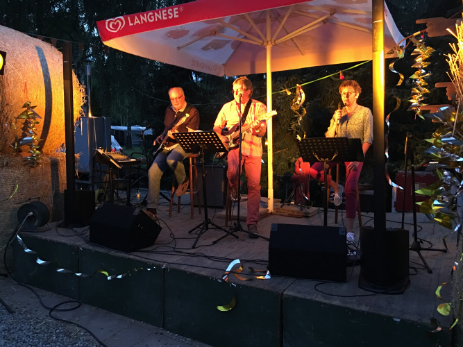 Muziekavond - Camping Elbeling - Vodatent - Bleckede, Nedersaksen, Duitsland