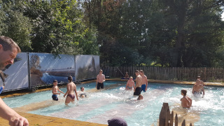 Buitenzwembad - Camping Elbeling - Vodatent - Bleckede, Nedersaksen, Duitsland