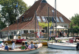Port avec terrasse - Camping Eefting - Vodatent - Rohel, Frise, Pays-Bas