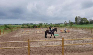 Reiten - Camping Eefting - Vodatent - Rohel, Friesland, Niederlande