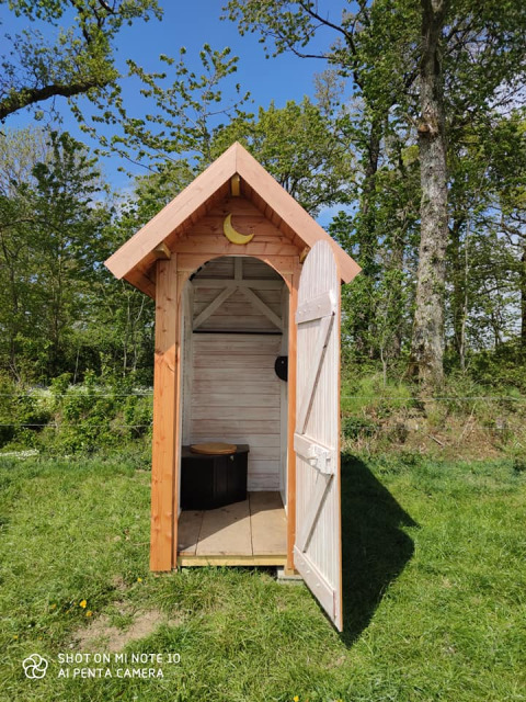 Sanitäre Anlagen - Glamping des 2 Marguerites - Vodatent - Bazoches au Houlme, Normandie, Frankreich