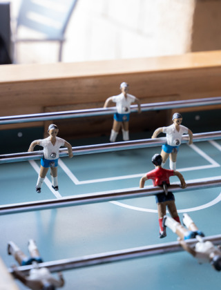 Table soccer - Voda-Tent - Camping Luna del Monte - Monte Santa Maria Tiberina - Umbria - Italy