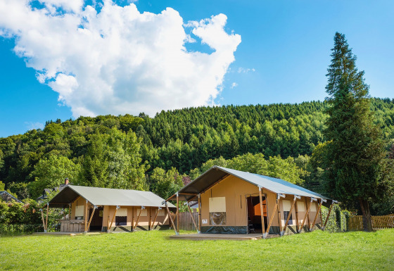 Safari tents - Voda-Tent - Camping Village Sy - Sy - Ardennes - Belgium