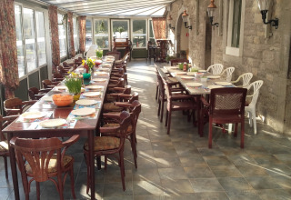 Restaurante - Vodatent - Camping Village Sy - Sy - Ardenas - Bélgica