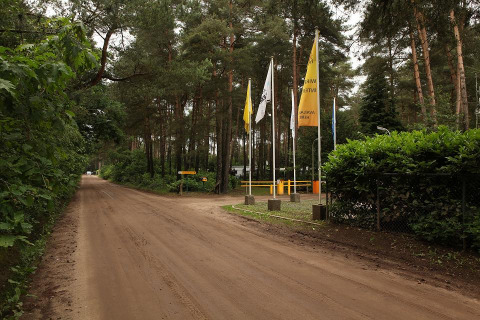 Arrivo in campeggio - Camping Siësta - Vodatent - Wechelderzande, Anversa, Belgio