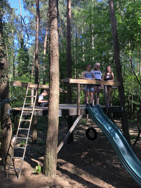 Parque infantil en el camping - Camping Siësta - Vodatent - Wechelderzande, Amberes, Bélgica