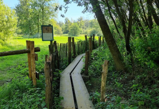 Wandelpad - Camping Siësta - Vodatent - Wechelderzande, Amberes, Bélgica