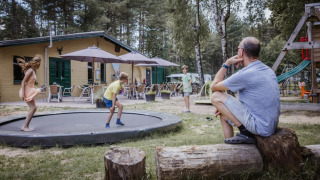 Trampoline - Camping Siësta - Vodatent - Wechelderzande, Antwerpen, België