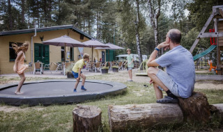 Trampolín - Camping Siësta - Voda-Tent - Wechelderzande, Amberes, Bélgica