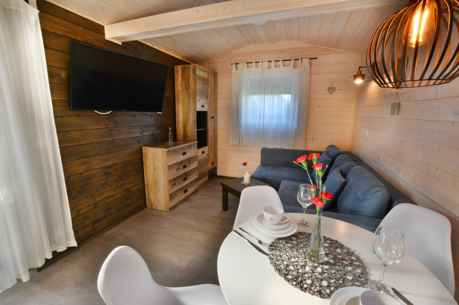 Vrijstaand Chalet voor 5 personen op park aan de Ijssel