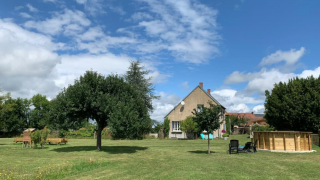 Piscina cerca - Minicamping Sous les Cloches - Vodatent - Terjat, Auvernia-Ródano-Alpes, Francia