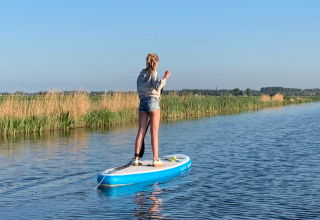 Auf dem SUP in der Umgebung - Boerencamping Swarthoeve - Vodatent - Wormer, Nordholland, Niederlande