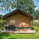 Forreste safaritelt med terrasse - Camping de Haer - Vodatent - Agelo, Overijssel, Holland