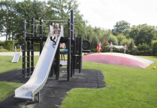 Playground with children - Camping de Haer - Vodatent - Agelo, Overijssel, Netherlands