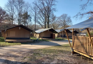Tiendas safari - Camping de Haer - Vodatent - Agelo, Overijssel, Países Bajos