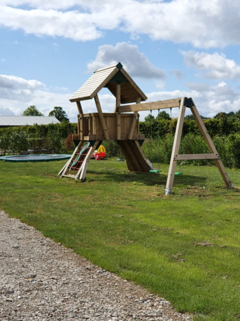Parque infantil - Camping de Oude Rijn - Vodatent - Ter Aar, Holanda Meridional, Países Bajos