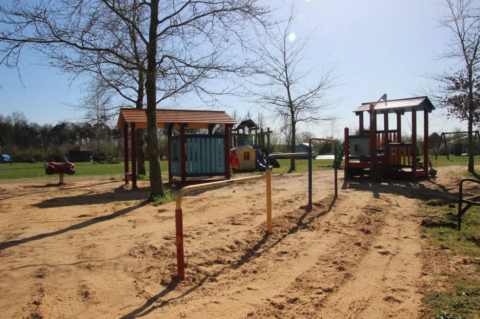 Parque infantil - Minicamping Falkenborg - Vodatent - Beltrum, Güeldres, Países Bajos