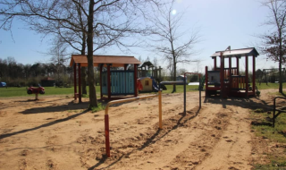 Parque infantil - Minicamping Falkenborg - Vodatent - Beltrum, Güeldres, Países Bajos