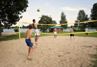 Beach volley - Recreatiepark Riverside - Vodatent - Appeltern, Gelderland, Pays-Bas