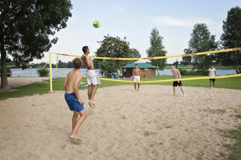 Beachvolley - Recreatiepark Riverside - Vodatent - Appeltern, Gelderland, Holland