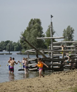 Lago para nadar - Parque Recreativo Riverside - Vodatent - Appeltern, Güeldres, Países Bajos