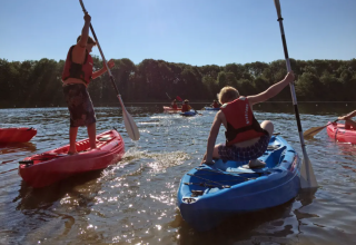 Sports nautiques - Recreatiepark Riverside - Vodatent - Appeltern, Gelderland, Pays-Bas