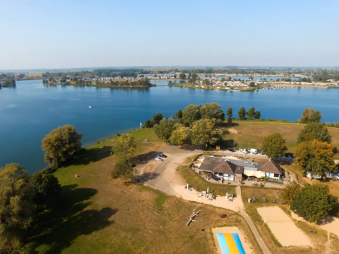 Übersichtsfoto - Recreatiepark Riverside - Vodatent - Appeltern, Gelderland, Niederlande